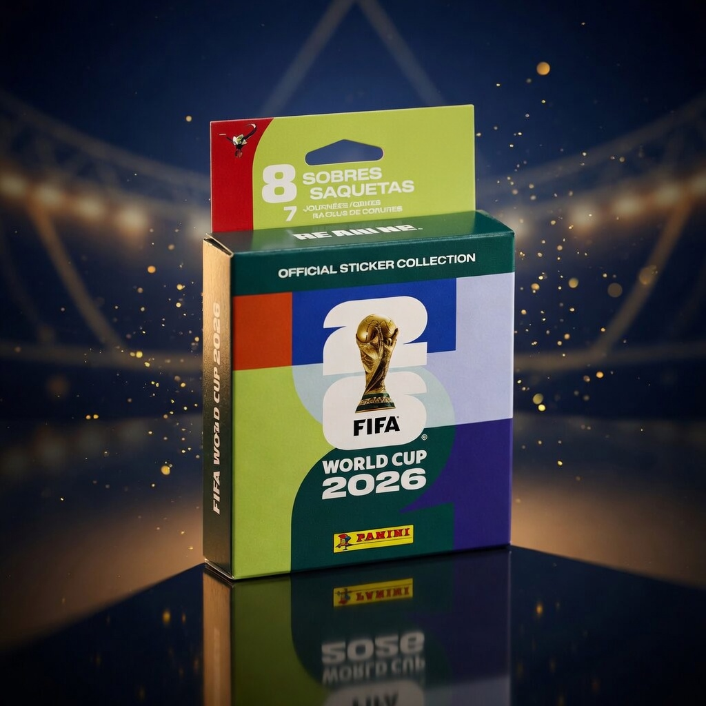 Caja x8 Sobres FIFA World Cup 2026