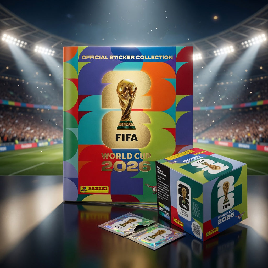 Combo Álbum Tapa Blanda más 50 Sobres FIFA World Cup 2026