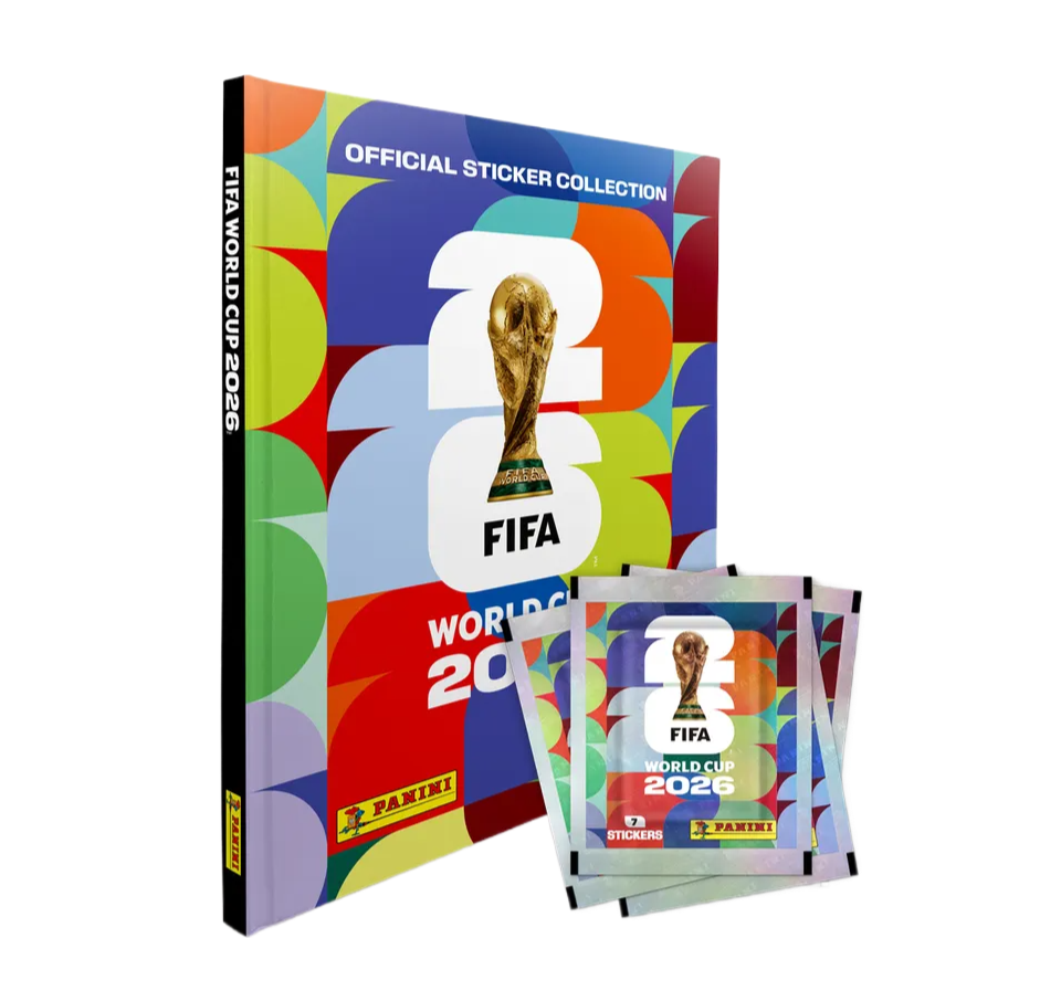 Combo Álbum Tapa Dura más 50 Sobres FIFA World Cup 2026