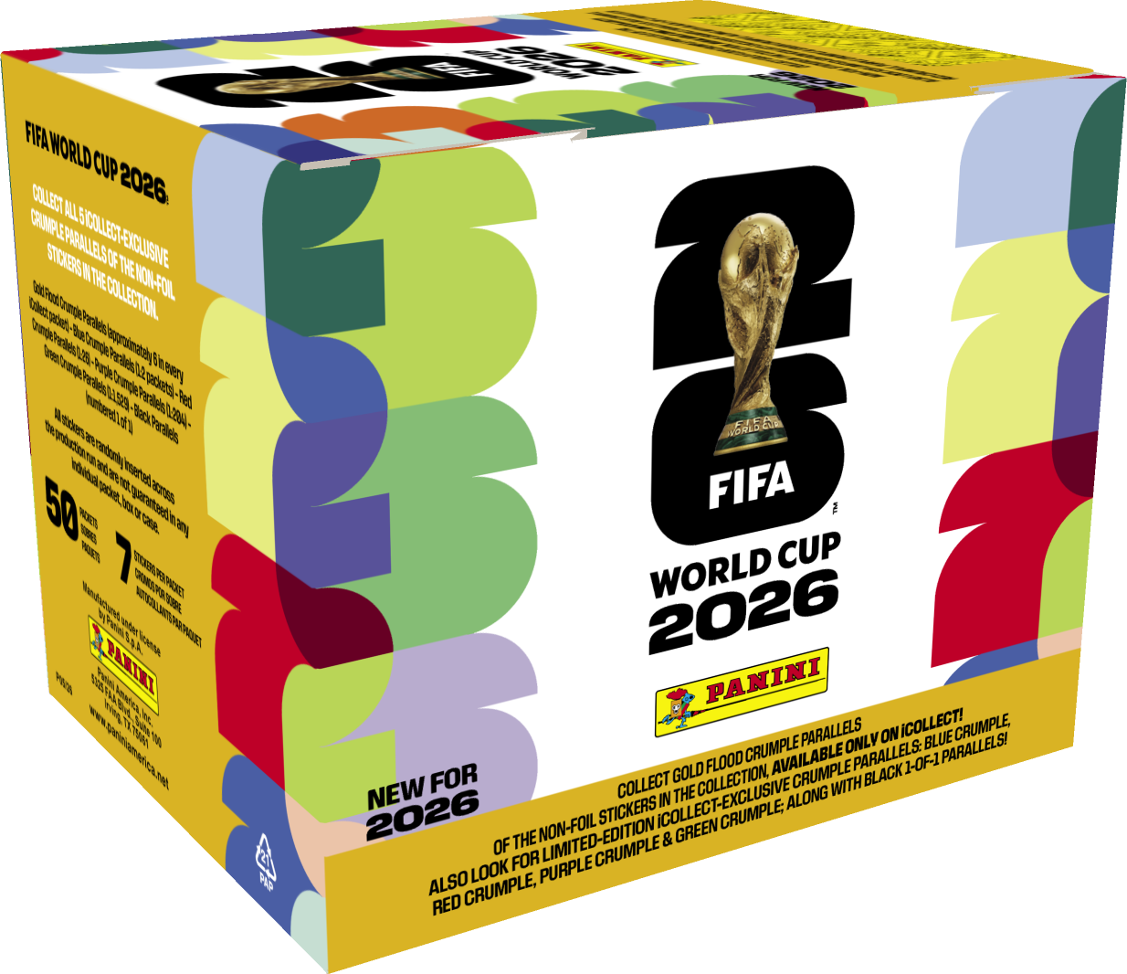 iCollect Sticker Box FIFA World Cup 2026